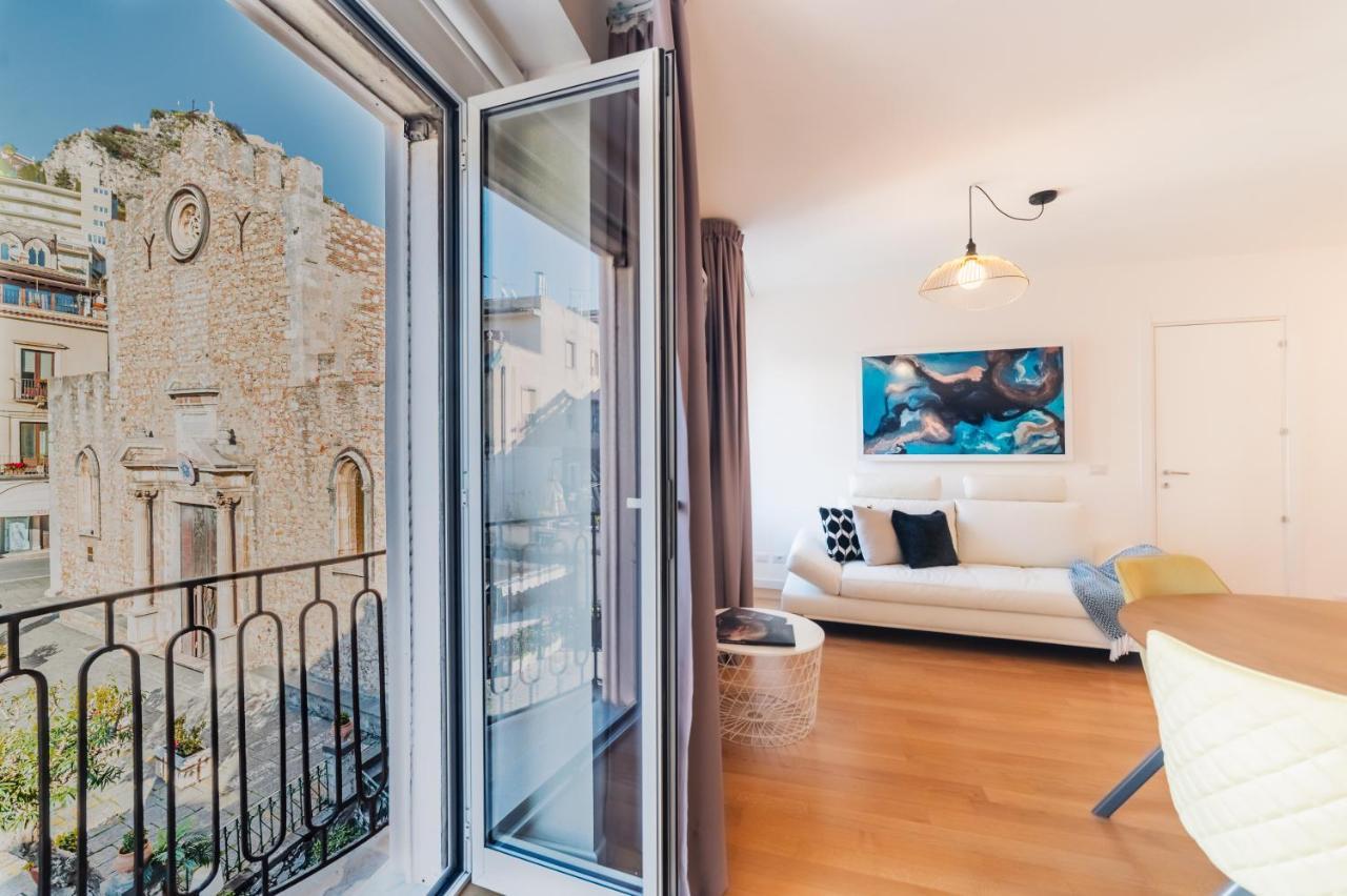 Castalia Apartments & Rooms Duomo Taormina Bagian luar foto
