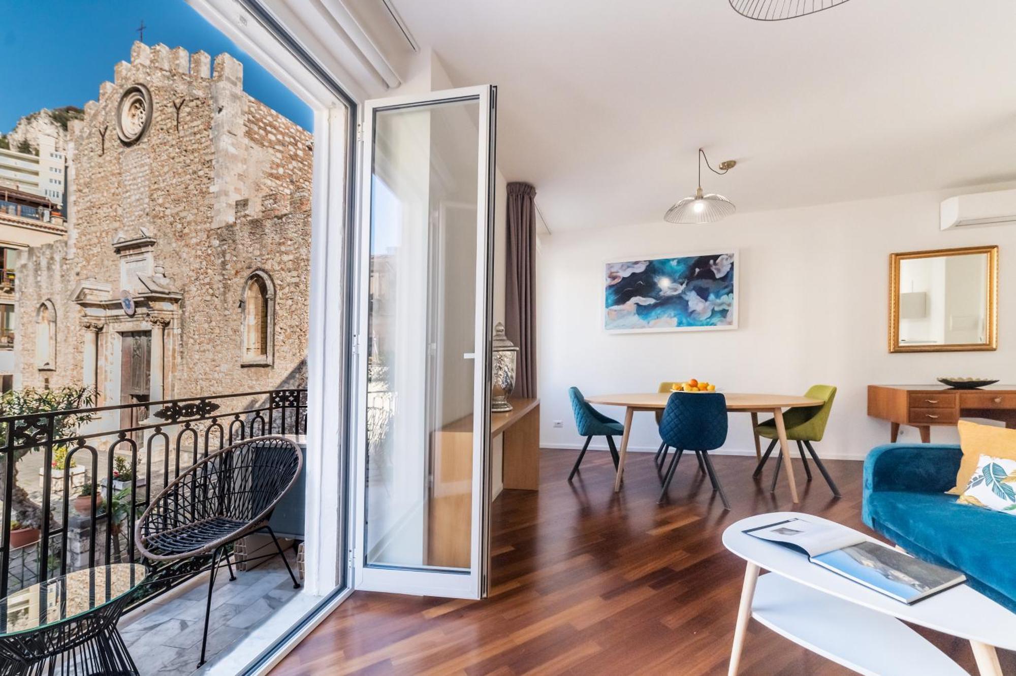 Castalia Apartments & Rooms Duomo Taormina Bagian luar foto